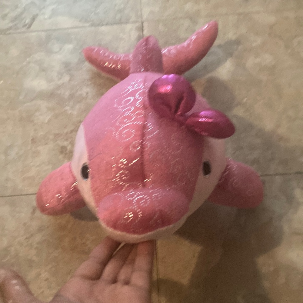 it is a dolphin and soft